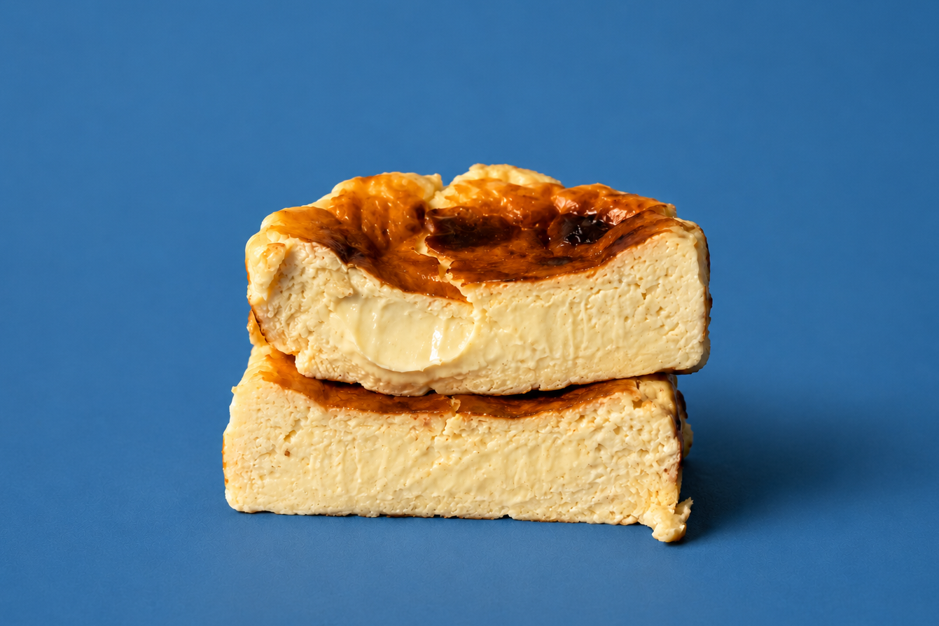 Mini Authentic Basque Cheesecake
